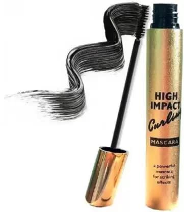 Waterproof Black Curling Mascara - Long-Lasting Volumizing & Lengthening for Dramatic Lashes | Perfect for Swimming, Weddings & Everyday Wear
