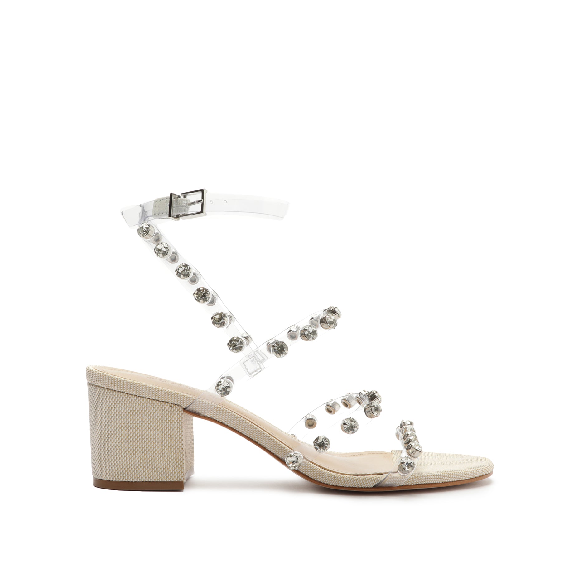 Steph Women's Leather & Vinyl Sandals - Comfortable Slip-On Summer Shoes for Beach, Walking & Casual Outfits