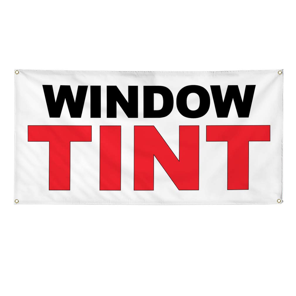 Premium Vinyl Banner - Multiple Sizes (60x144 Inches) | Weatherproof Window Tint for Auto, Car Repair Shops & Outdoor Use | Heavy-Duty with 10 Grommets | Ideal for Automotive, Industrial Yard Signs & Business Advertising