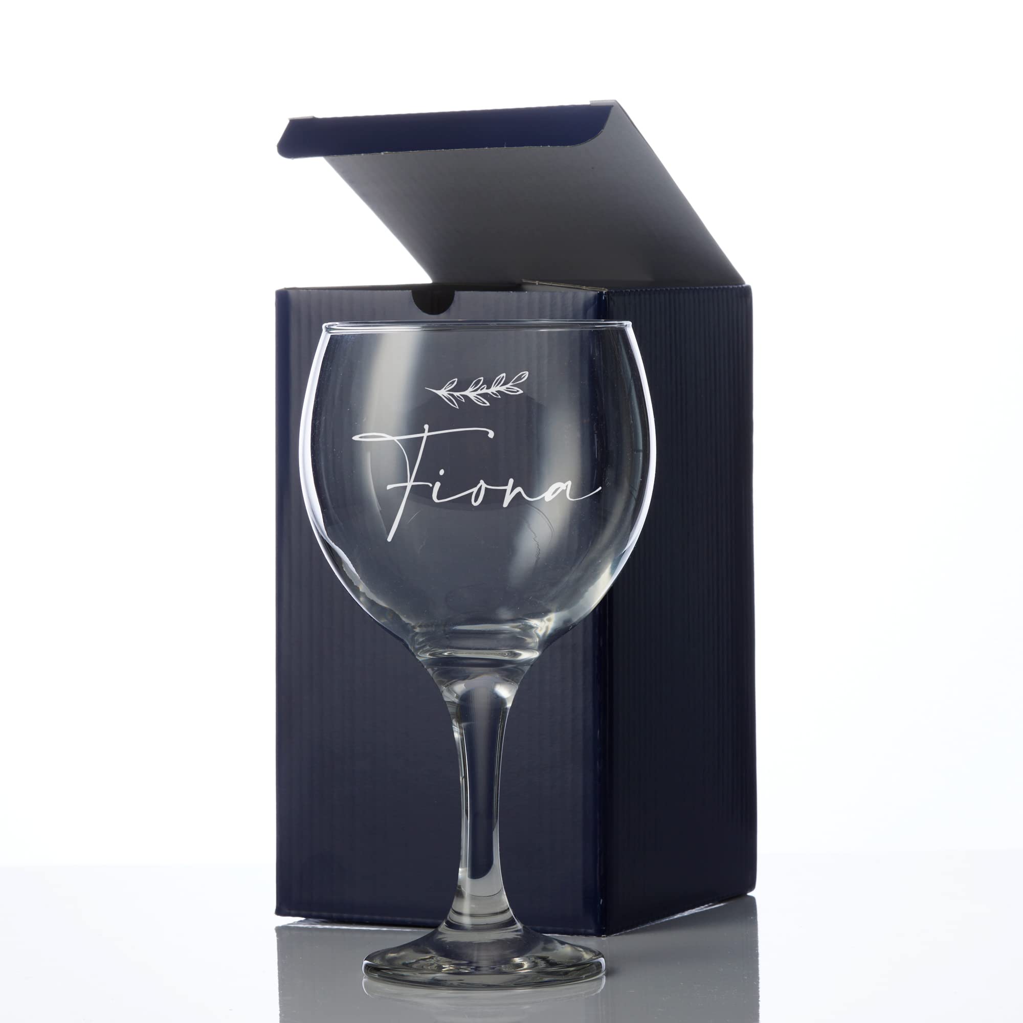 Personalized Botanical Gin Glass Gift for Her - 696ml for Parties & Celebrations