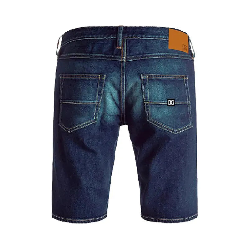 Bermuda DC Worker Skinny Jeans for Men - Medium Stone Azul Wash | Comfortable & Stylish Denim Pants for Casual Wear, Work & Everyday Outfits