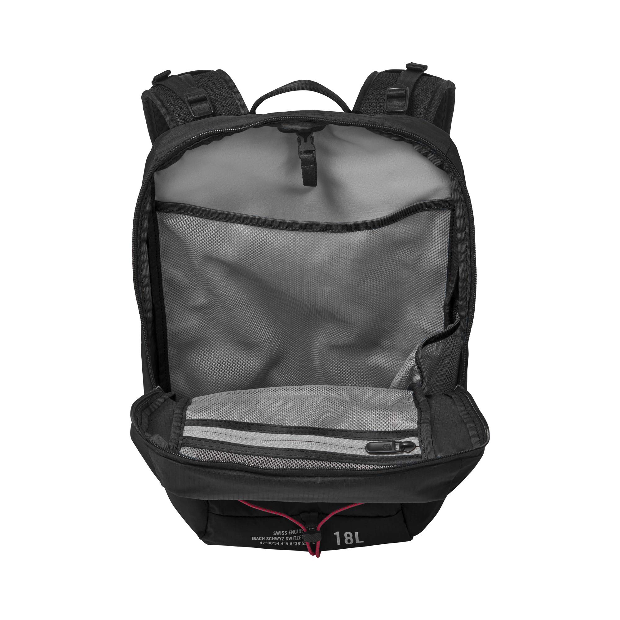 Victorinox Altmont Active Lightweight Laptop Backpack for 17.3-Inch Laptops - 18L Capacity, Durable & Comfortable Black Backpack for Work, School & Travel