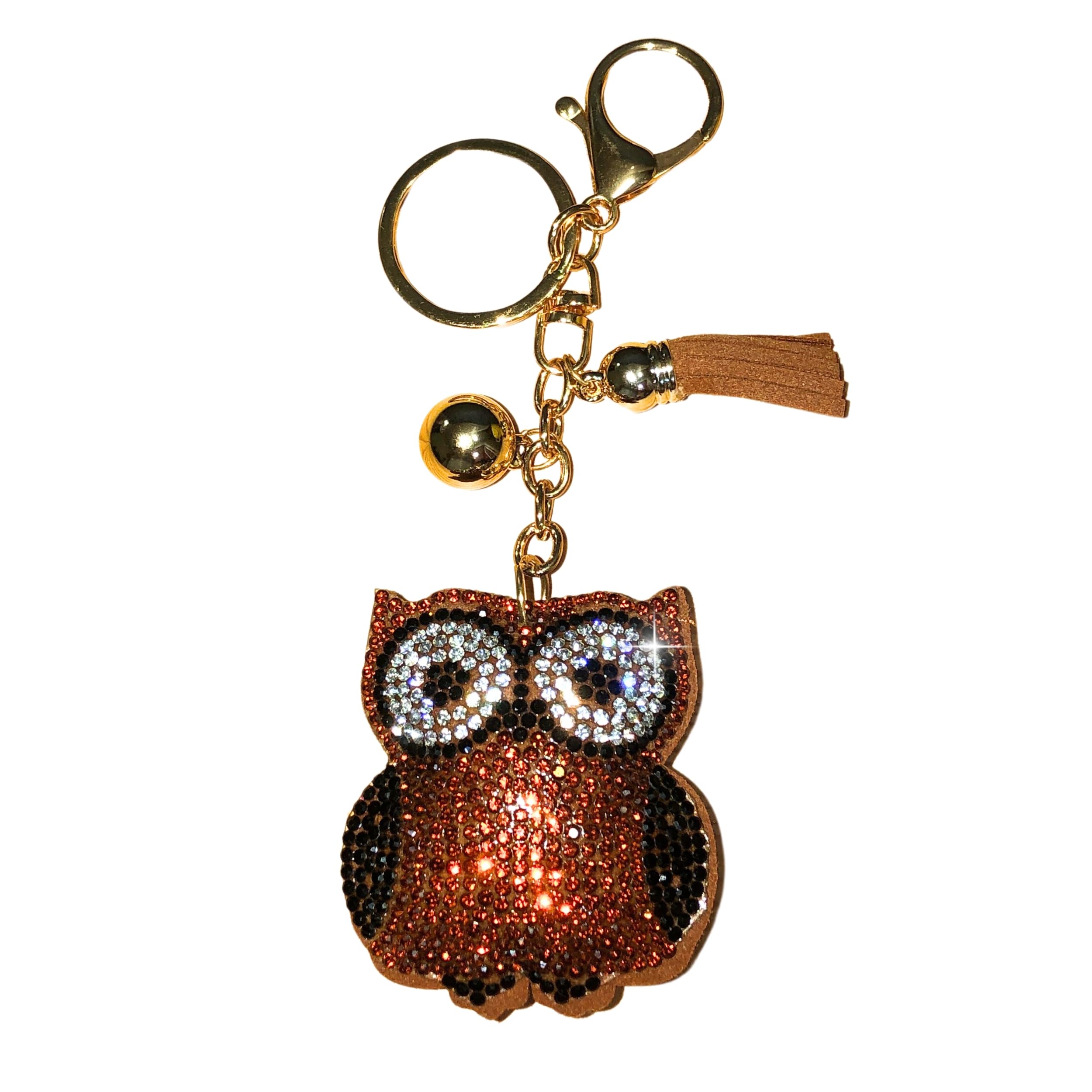 Sparkling Rhinestone Keychain for Women - Elegant Purse Charm, Car Key Fob & Bag Keyring | Perfect Gift for Birthday, Party & Everyday Fashion Accessory