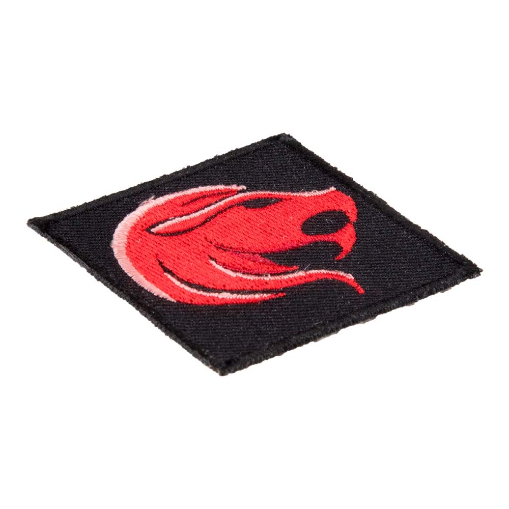 Zodiac Leo Red Lion Embroidered Iron-On Patch - Astrology Sign Badge for Jackets, Hats & Backpacks | Perfect for DIY Crafts & Cosplay Costumes