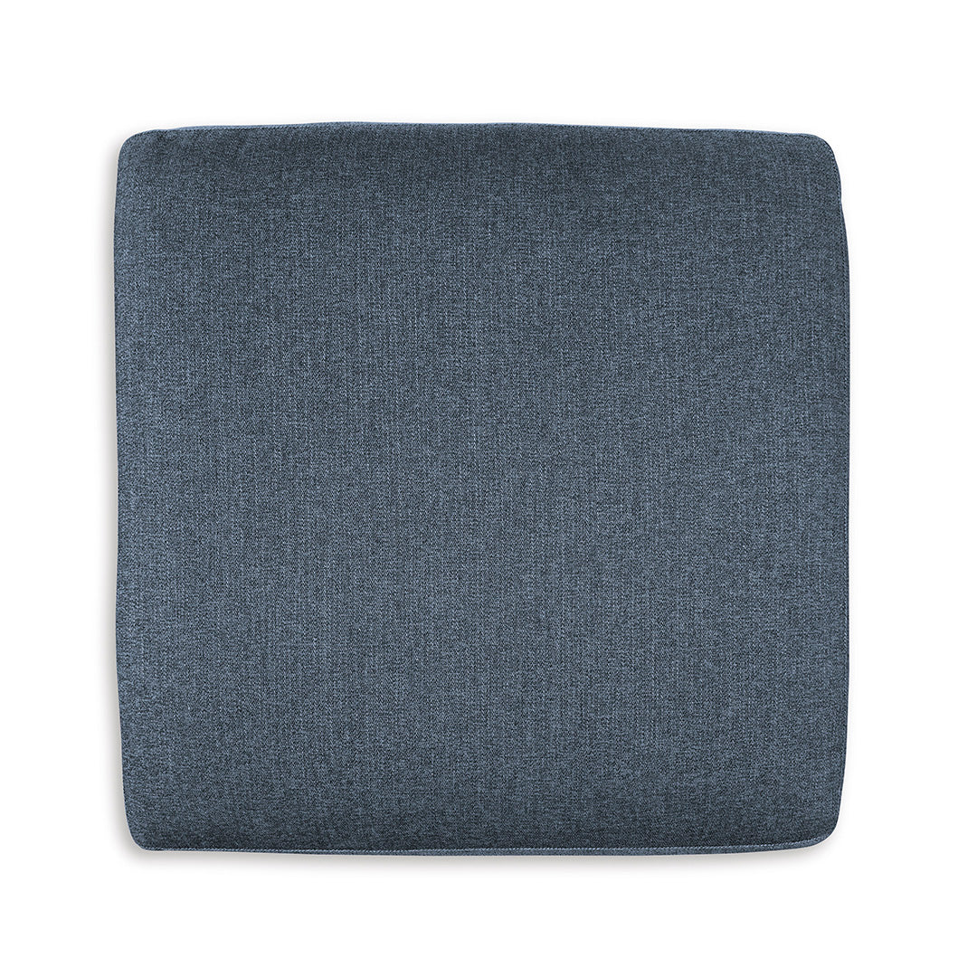 Modmax Oversized Accent Ottoman - Large Round Footstool with Storage, Soft Velvet Upholstery for Living Room, Bedroom & Nursery - Perfect as Coffee Table, Extra Seating or Stylish Home Decor