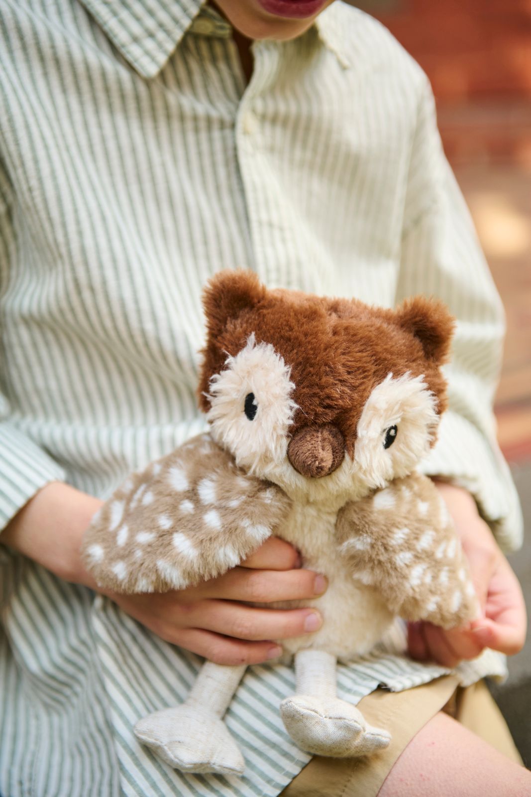 Oscar Owl Small Plush Toy - Cute Stuffed Animal for Kids, Perfect for Gifts, Nursery Decor & Cuddling at Home or Travel
