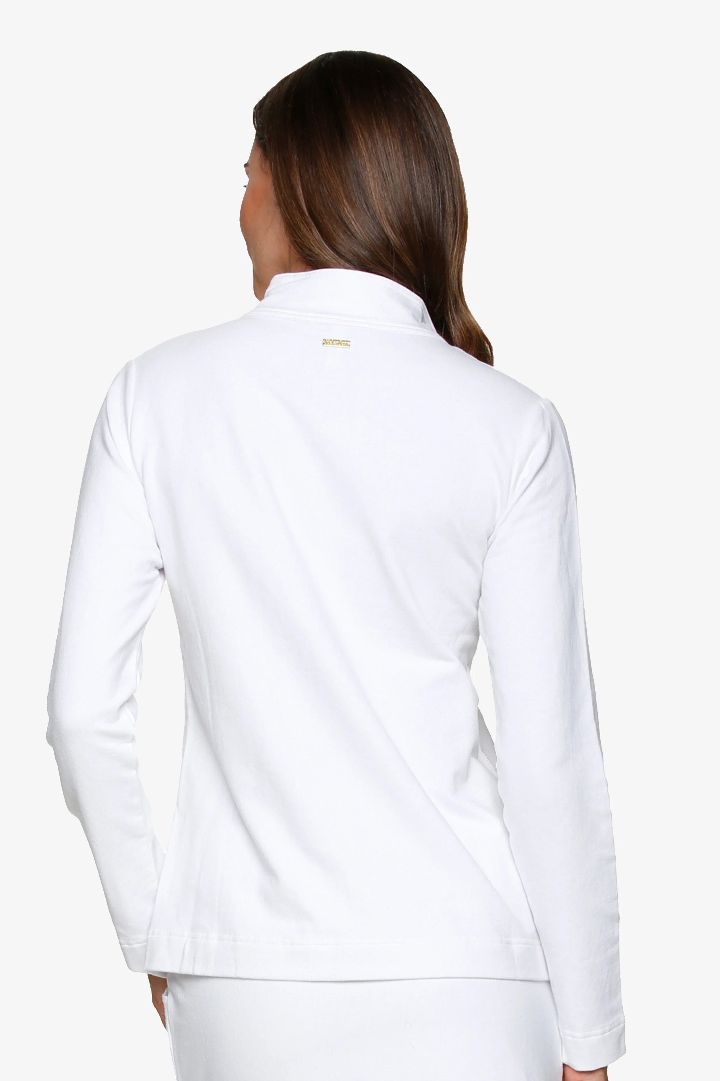 Evy Jacket - Women's Lightweight White Windbreaker for Outdoor Running & Hiking | Water-Resistant Travel Coat for Spring & Fall