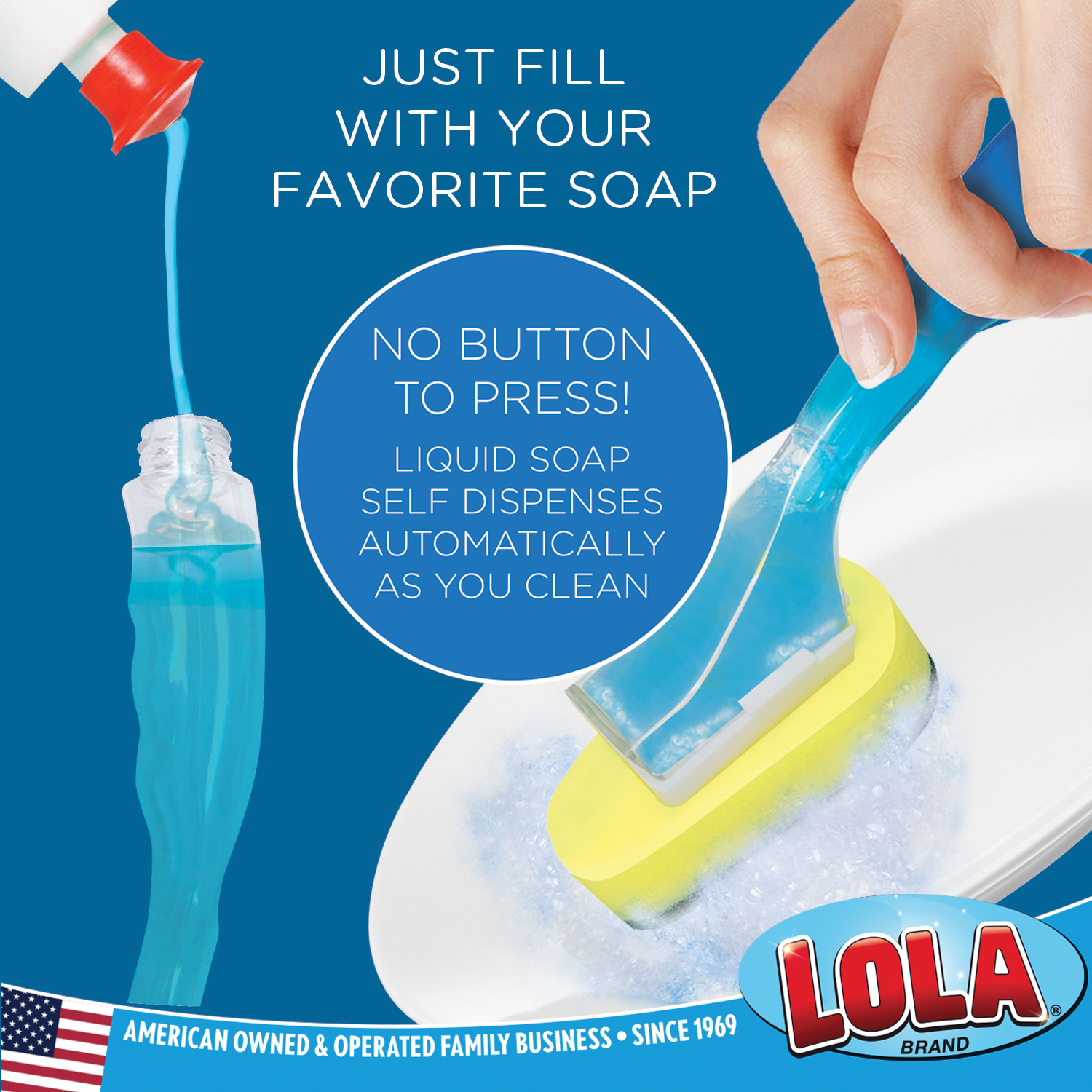 Eco-Friendly Soap Dispensing Dish Wand Refills - 12 Pack | Dish Cleaning Brush Heads for Kitchen Sink | Perfect for Daily Dishwashing & Household Cleaning