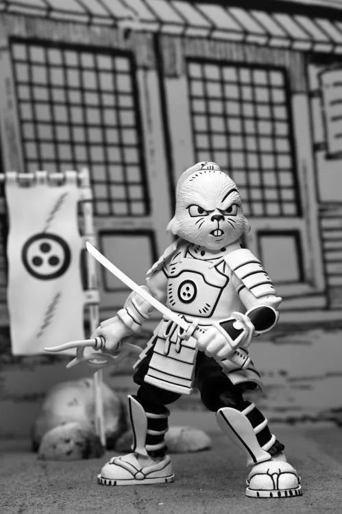 Usagi Yojimbo Samurai Action Figure - Black & White Collectible Toy for Anime Fans & Comic Book Lovers | Perfect for Display, Gifts & Cosplay Accessories