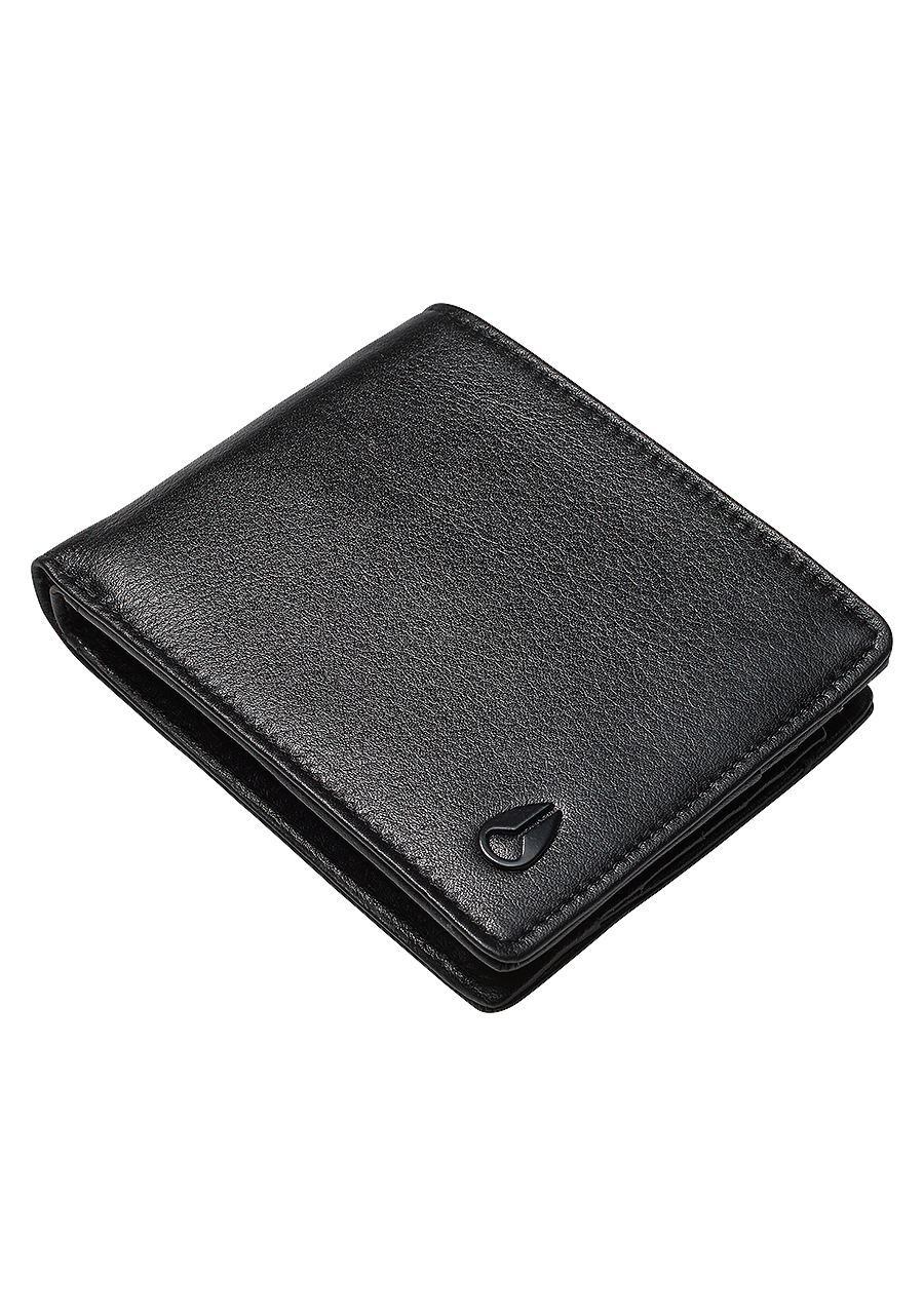 Premium Genuine Leather Wallet for Men - Slim RFID Blocking Bifold Wallet in Black - Perfect for Everyday Use, Travel & Business