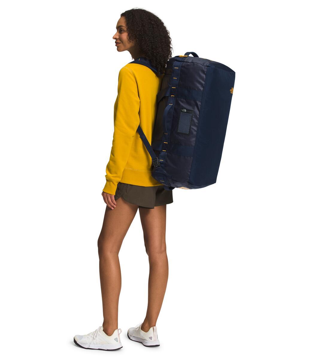 Base Camp Voyager Duffel 62L - Durable Travel Duffel Bag for Camping, Hiking & Outdoor Adventures - NF0A52S3 Past Season - Perfect for Weekend Getaways & Gear Storage