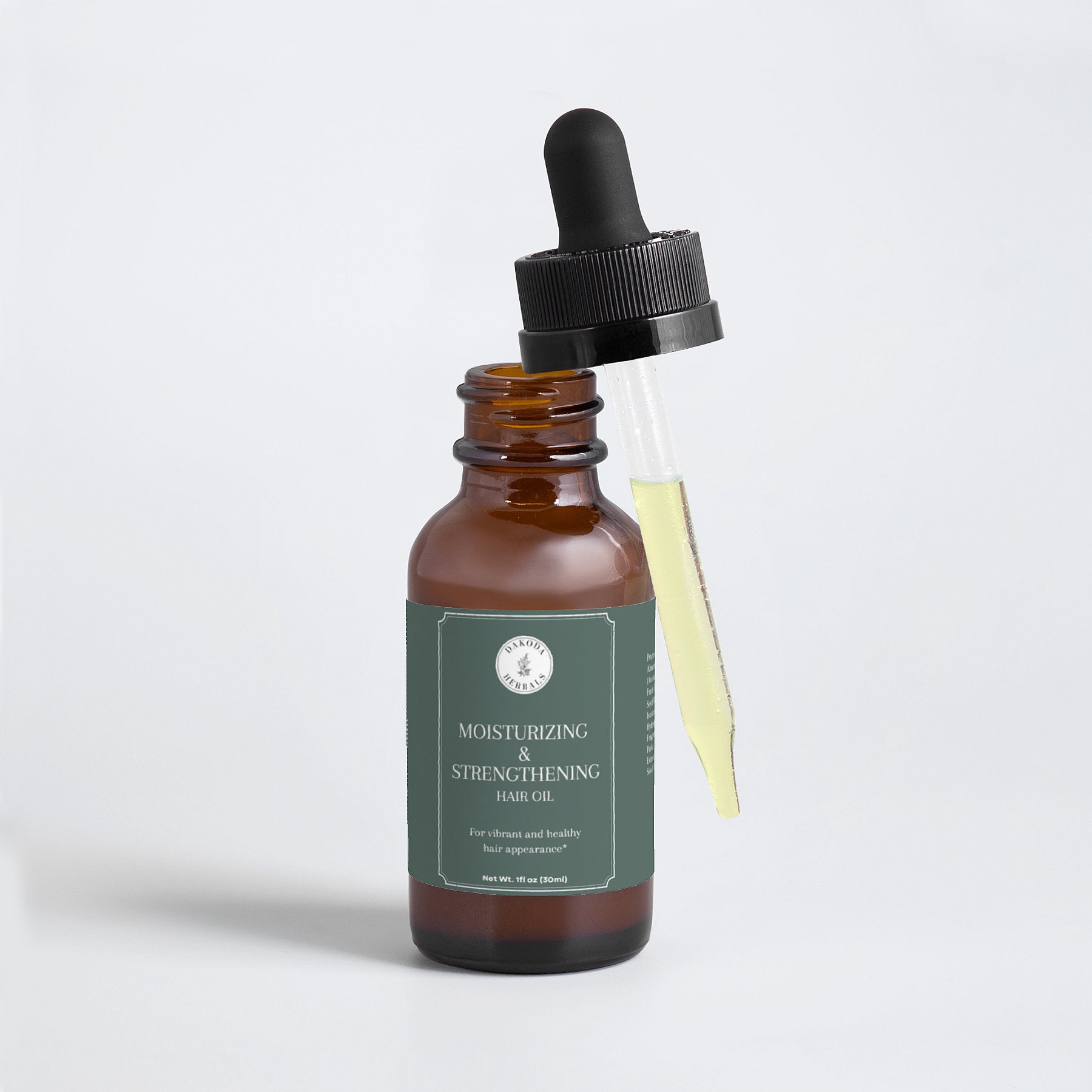Nourishing & Strengthening Hair Oil for Dry Damaged Hair - Natural Moisturizing Treatment for Hair Growth & Shine - Perfect for Daily Use & Salon Styling