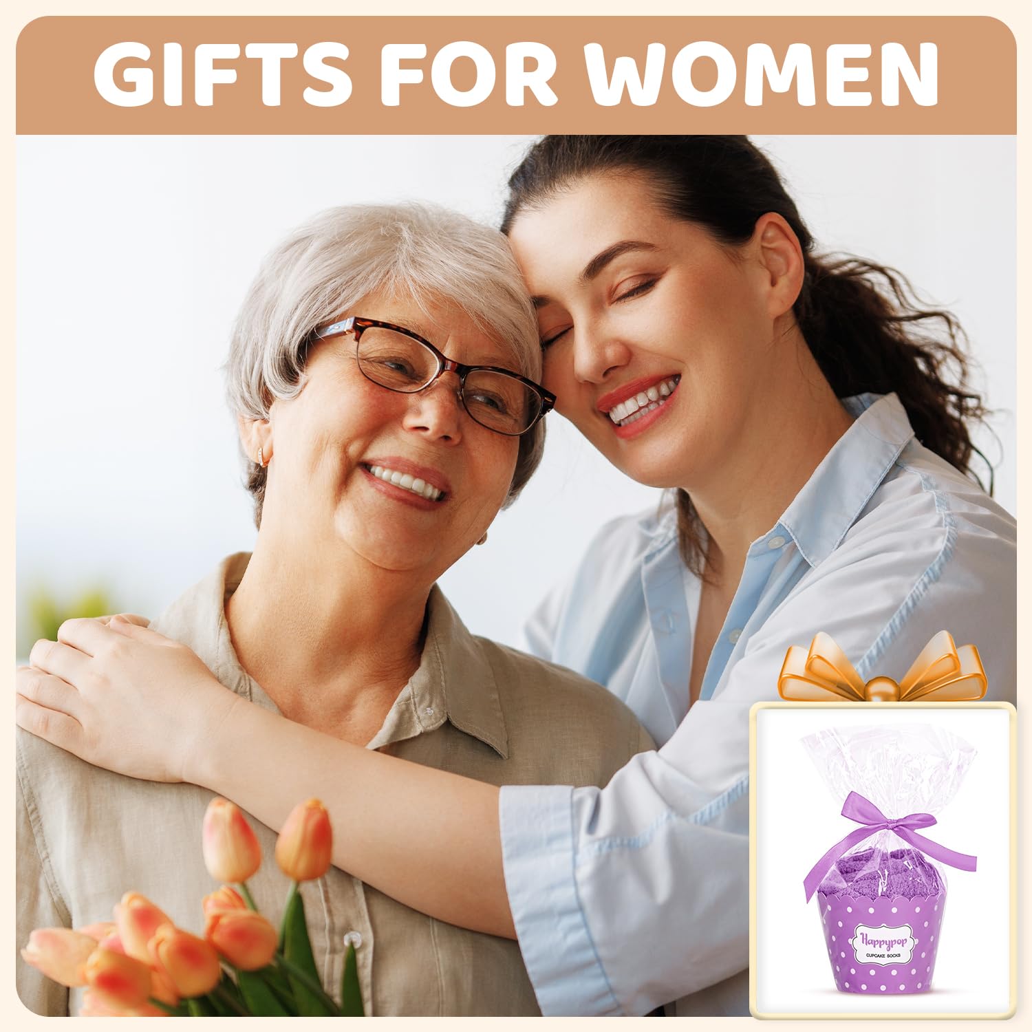 HappyPop Thoughtful Gifts for Women - Birthday, Anniversary, Mother's Day Presents for Sister, Daughter, Mother-in-Law & Aunt | Perfect for Holidays, Special Occasions & Surprise Deliveries