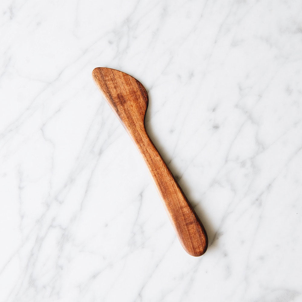 Premium Acacia Wood Butter Knife - Natural, Eco-Friendly & Durable - Perfect for Spreading Butter, Cheese & Jam - Ideal for Breakfast, Brunch & Charcuterie Boards