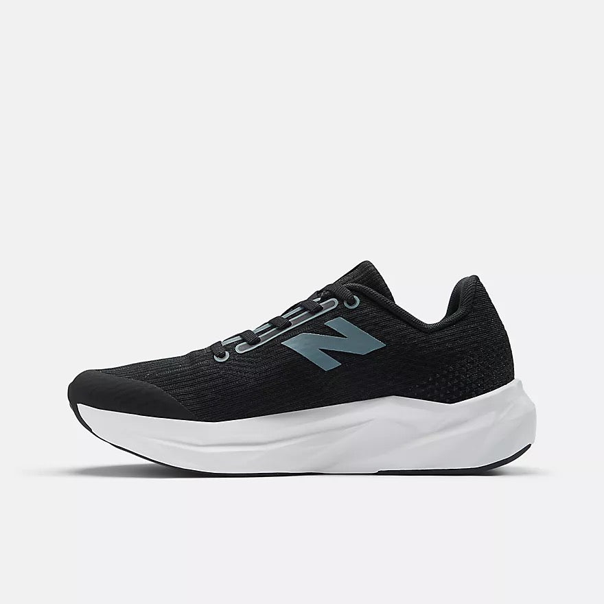 New Balance FuelCell Propel v5 Running Shoes for Big Kids - Black/Steel | Lightweight & Responsive Sneakers for School, Sports & Daily Activities