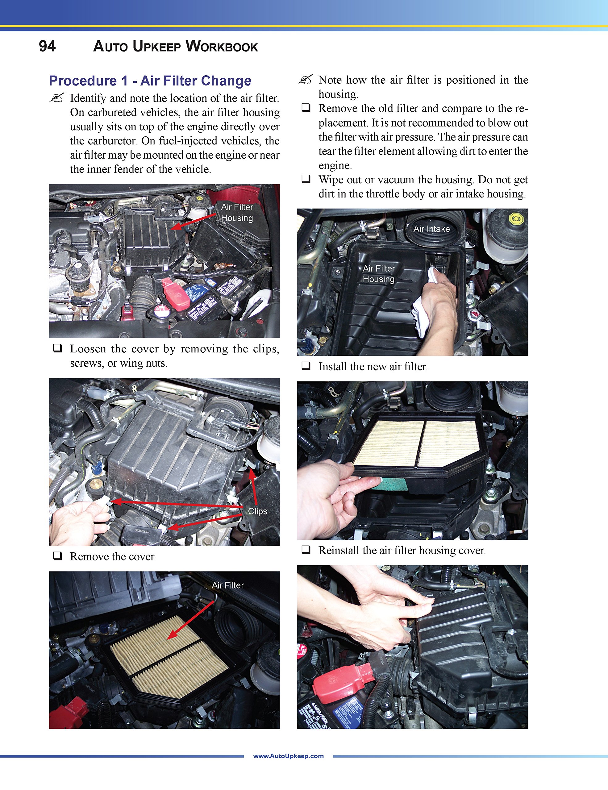 Auto Upkeep Workbook: Car Maintenance, Light Repair & Ownership Guide – Learn How Cars Work for DIY Enthusiasts & Beginners