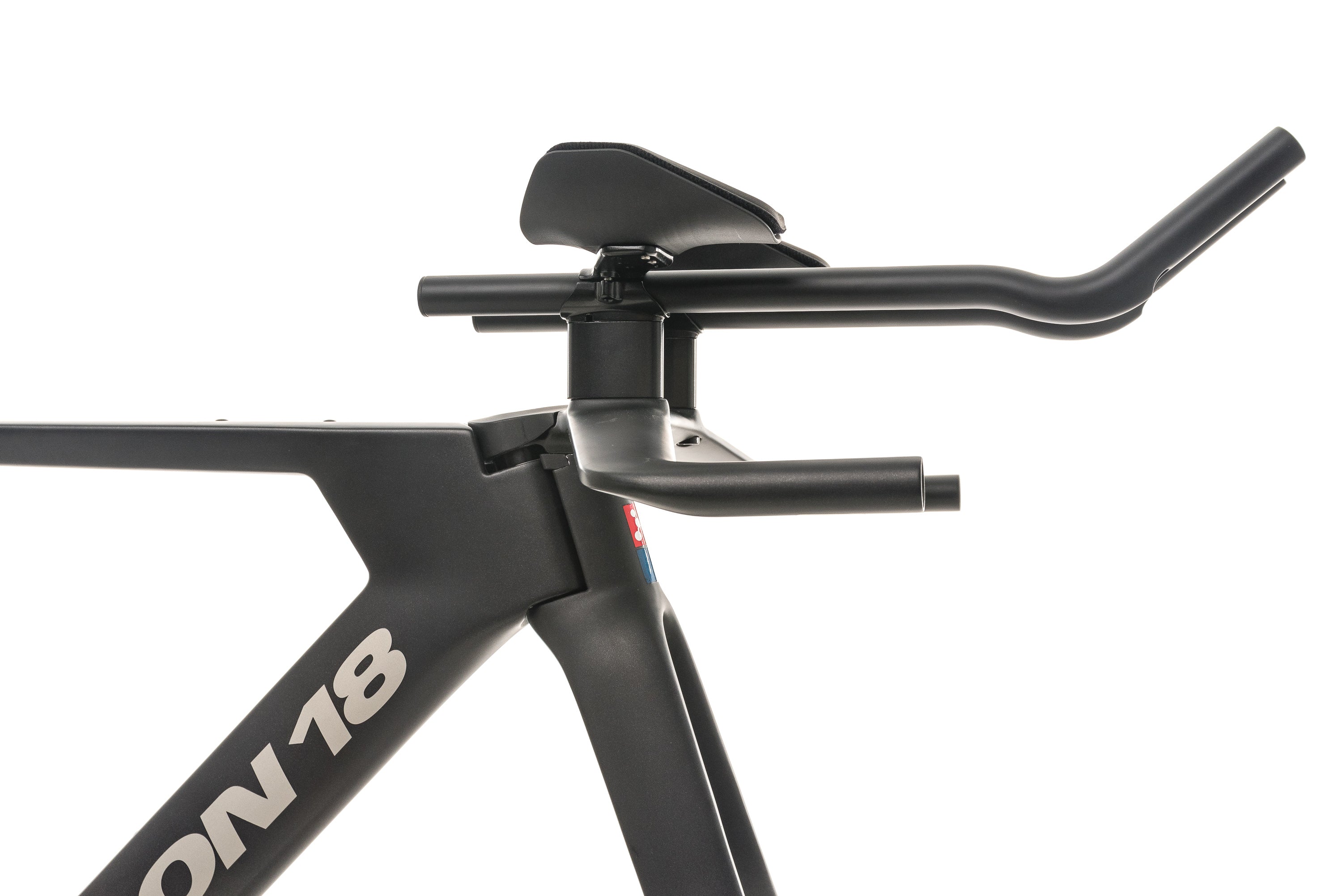 Argon 18 E 118 Tri+ Disc Medium Road Bike Frameset - Lightweight Carbon Triathlon & Time Trial Racing Frame for Competitive Cyclists