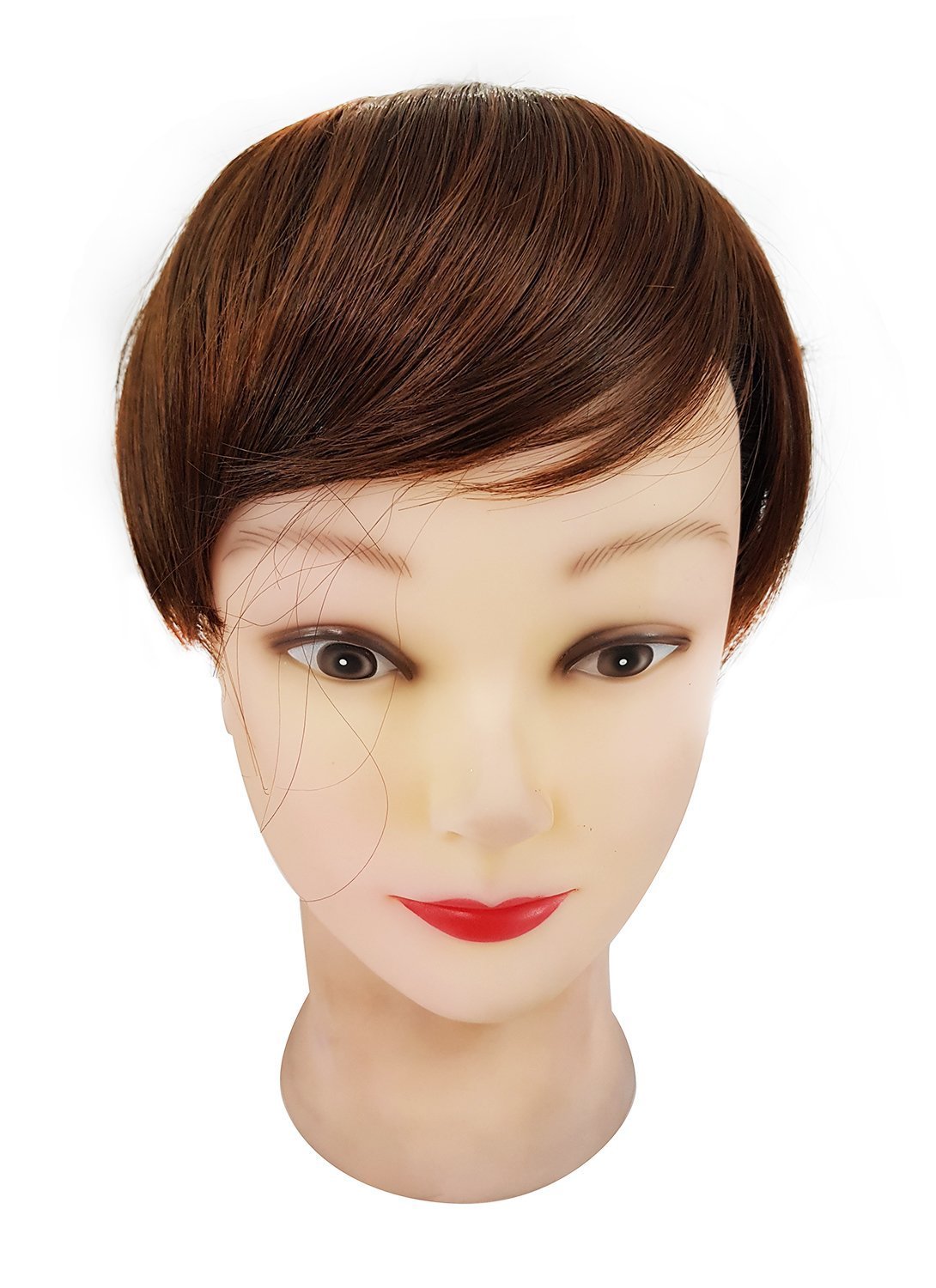 Inaaya Brown Synthetic Headband with Hair Fringes for Women & Girls - 25g Pack of 1 | Perfect for Cosplay, Costume Parties & Everyday Fashion Accessories