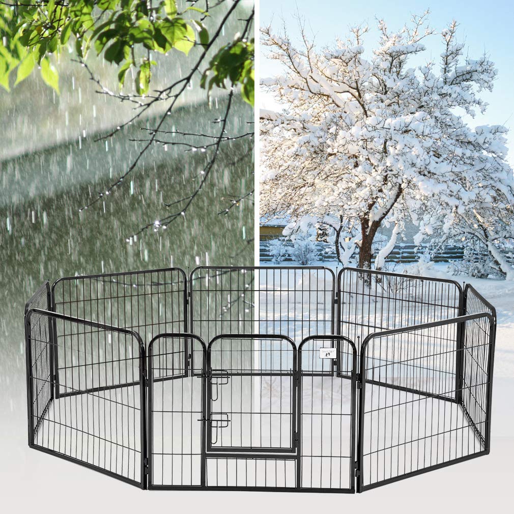 Best Heavy Duty 8-Panel Pet Playpen - 40