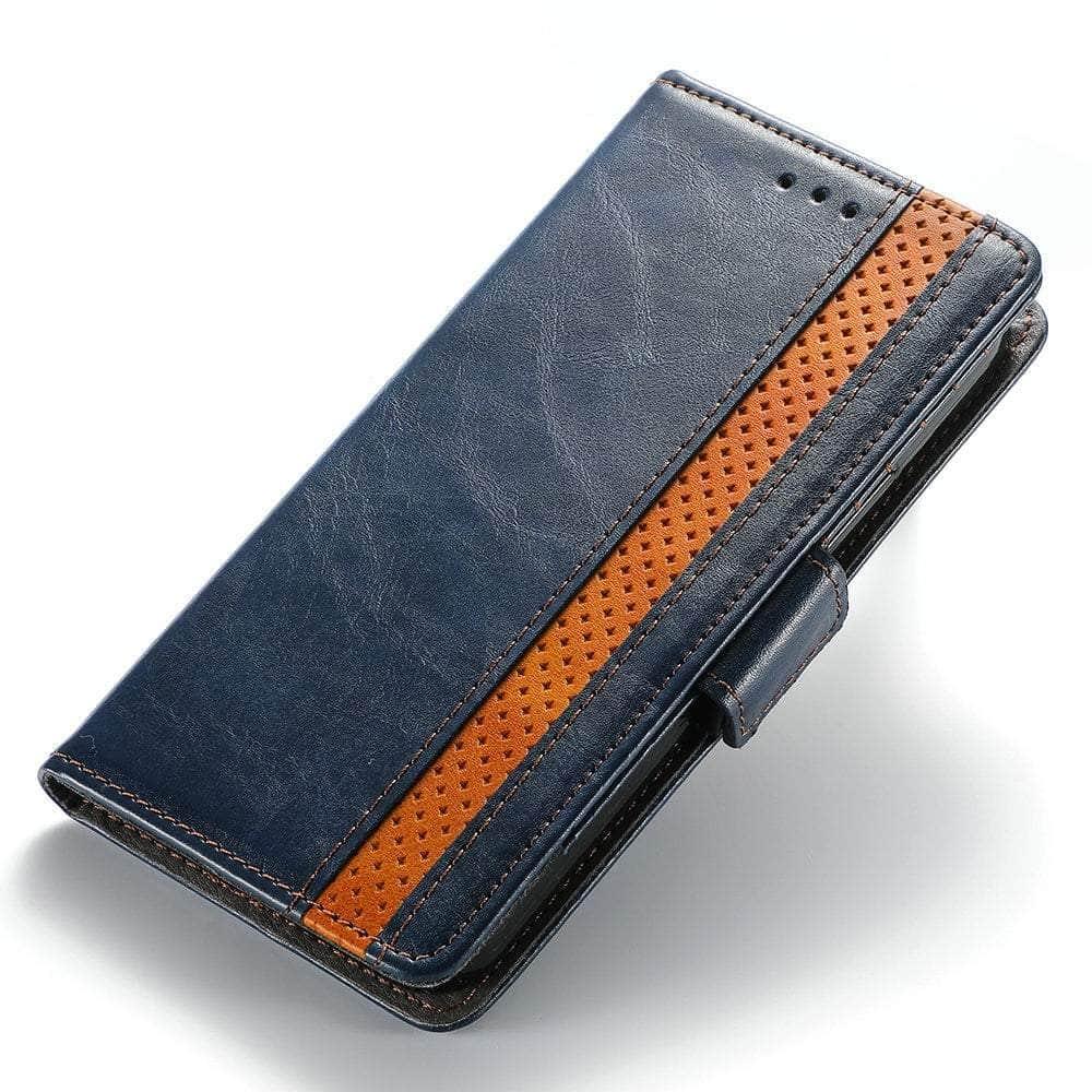 Google Pixel 7 Pro Luxury Leather Wallet Case with RFID Blocking - Slim Protective Phone Cover for Business & Travel - Perfect for Commuting, Meetings & Daily Use
