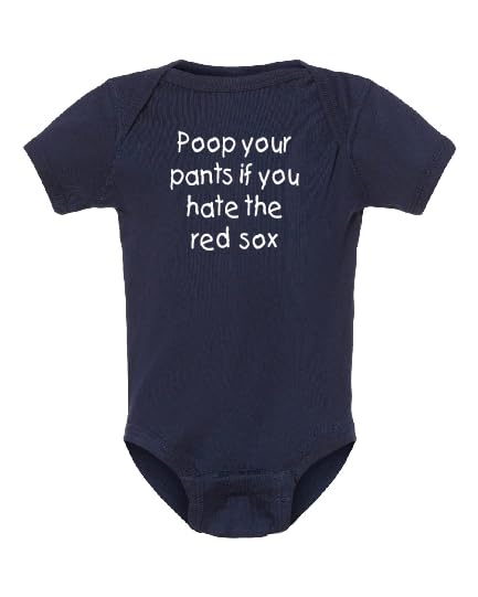 Funny Yankees Fan Baby Bodysuit - Campus Originals | Red Sox Rivalry Humor | Perfect for Game Day, Baby Showers & Baseball-Themed Parties