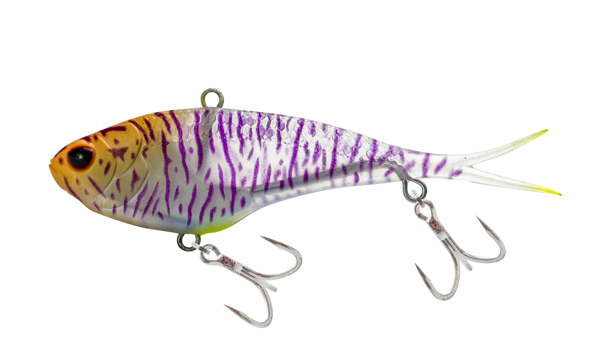 Vertrex Max 75 Vibe - 75mm 11g Fishing Lure for Bass Trout Salmon - Perfect for Freshwater Saltwater Angling