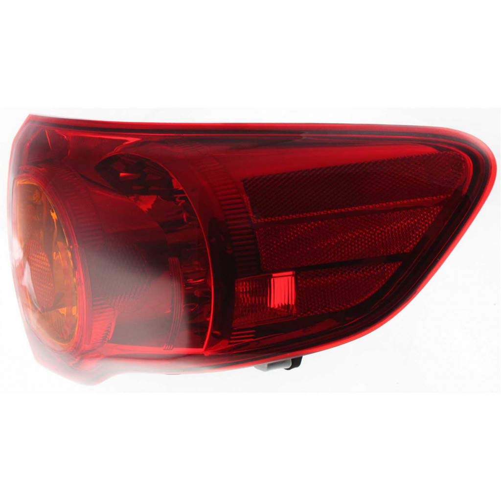 2009-2010 Toyota Corolla Replacement Rear Tail Lights Pair - Driver & Passenger Side | Compatible with TO2800175, TO2801175, 81560-02460, 81550-02460 | Perfect for Night Driving Safety & Vehicle Restoration Projects