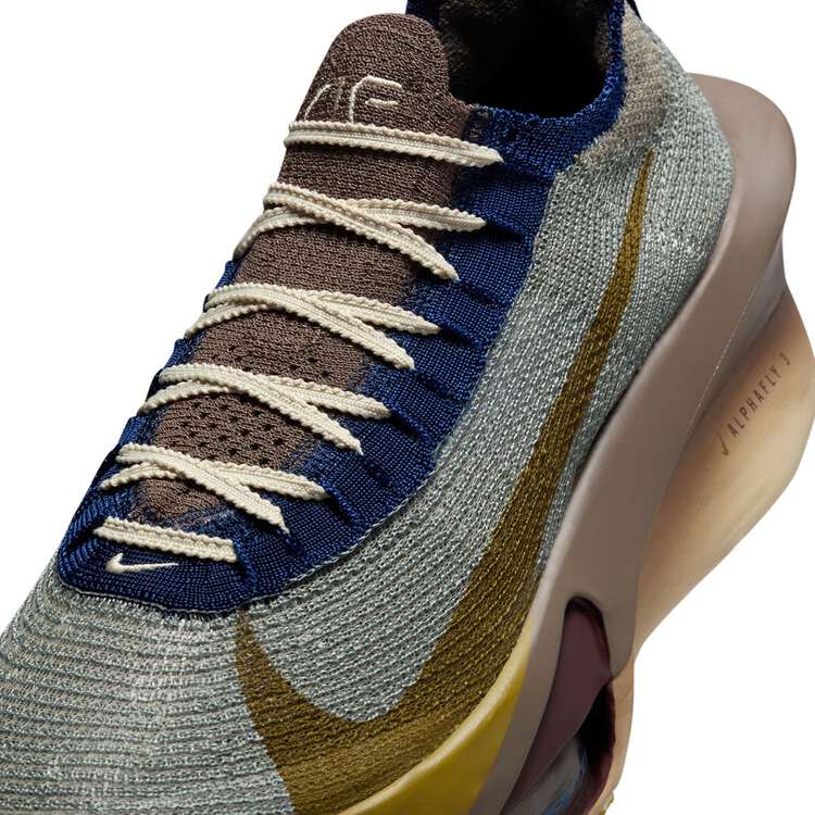 Nike Air Zoom Alphafly Next% 3 PRM Men's Running Shoes - Light Army/Desert Moss/Clair Militaire | Lightweight Racing Sneakers for Marathon & Long Distance Training