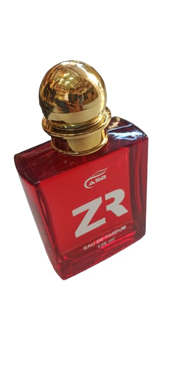 ZR Red Eau De Parfum for Women - 3.4 oz (100ml) Luxury Floral Fragrance - Perfect for Date Night, Parties & Special Occasions