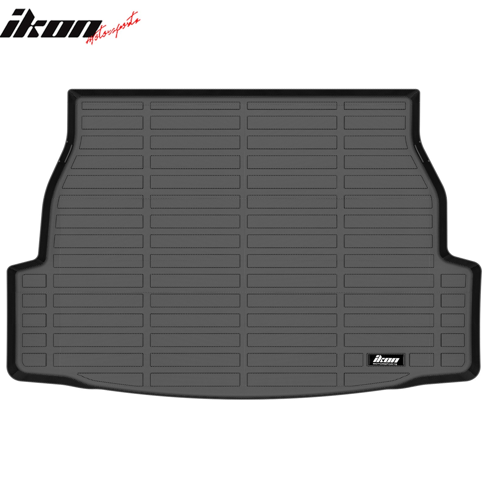 IKON Heavy Duty 3D TPE Trunk Mat Compatible with 2019-2024 Toyota RAV4 (Excluding Prime) - Durable Cargo Liner for Rear Cargo Protection | Perfect for Road Trips, Grocery Hauling & Pet Transport
