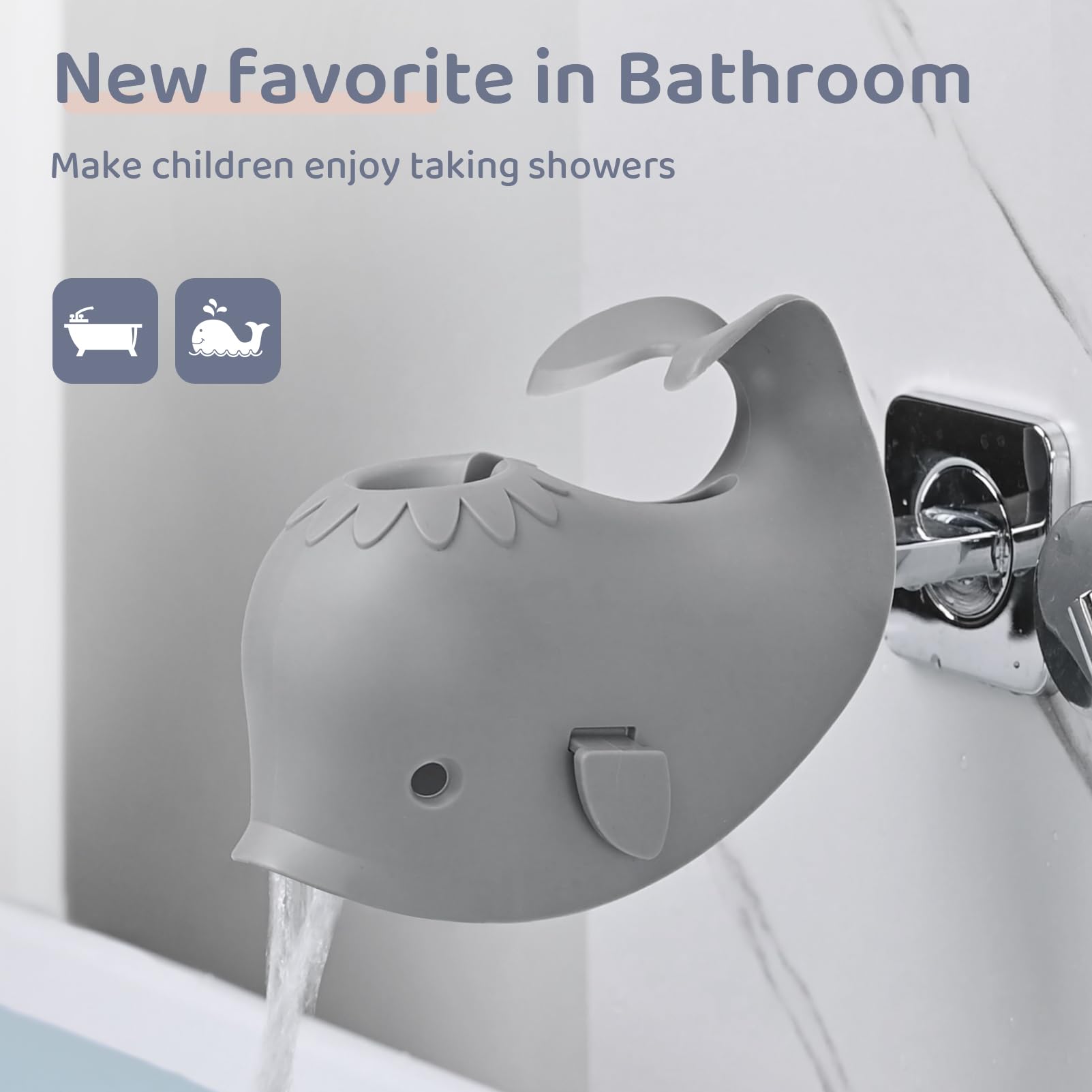 Universal Silicone Baby Bath Spout Cover - Safe Faucet Protector for Kids & Toddlers | Childproof Bathtub Accessory for Bathroom Safety | Prevent Injuries During Shower & Bathtime Fun | Perfect for Baby Bath Time, Water Play & Toddler Safety | Ideal for Nursery, Daycare & Family Bathrooms | Great for Baby Showers, Splash Play & Home Safety