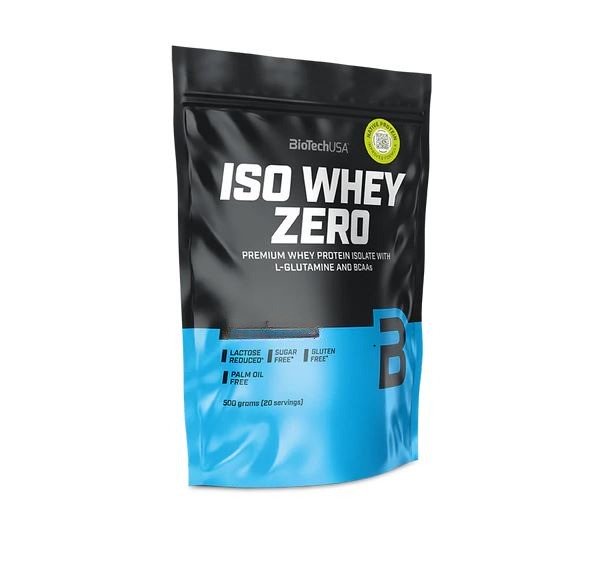 BioTechUSA Iso Whey Zero 500g - Premium Whey Protein Isolate Powder for Muscle Growth & Recovery - Ideal for Post-Workout, Weight Loss & Fitness Enthusiasts