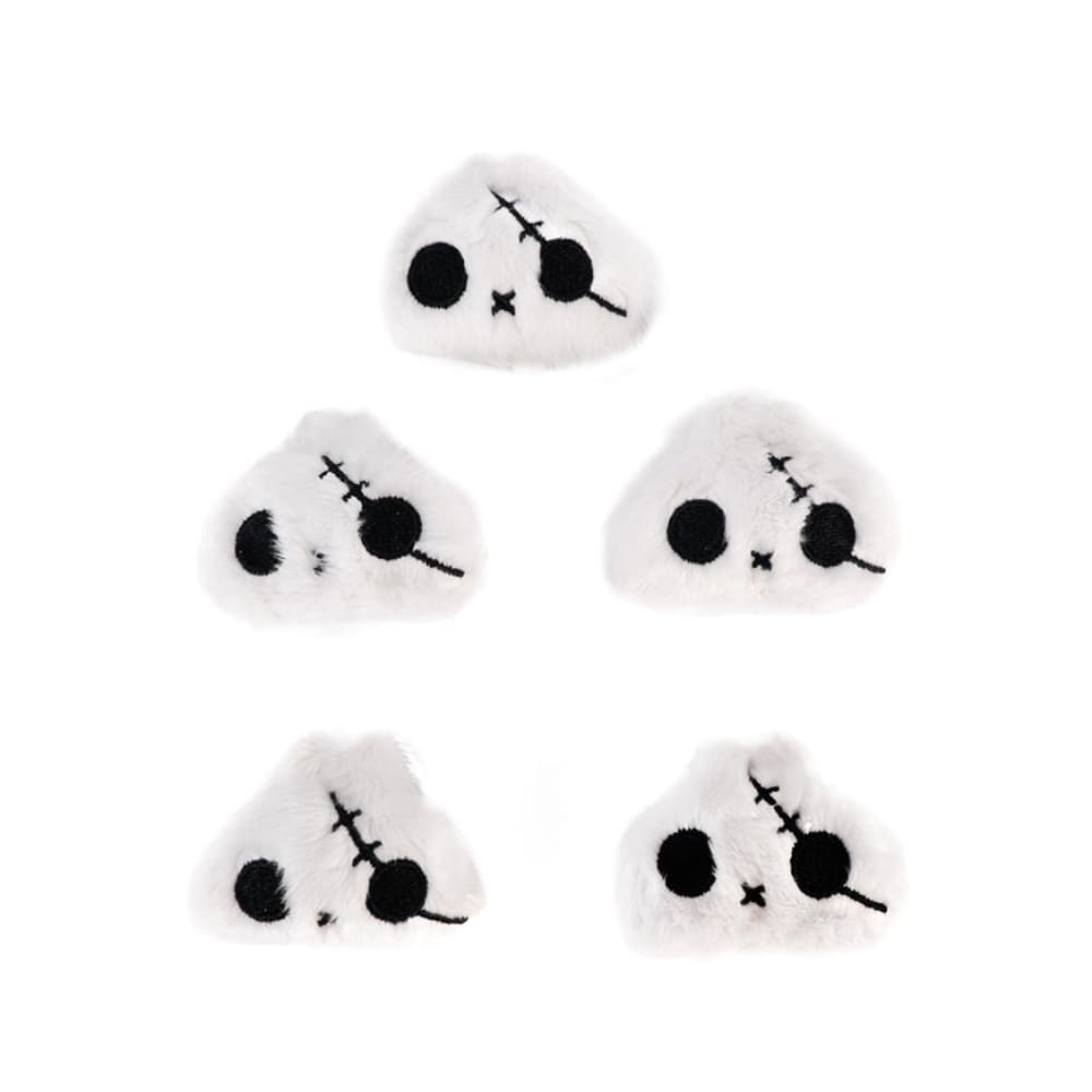 Skelly Bun Mini Plushies - Cute DIY Stuffed Animal Toys for Crafting, Gifts & Home Decor | Kawaii Skeleton Bunny Plush for Desk, Bedroom & Car Accessories