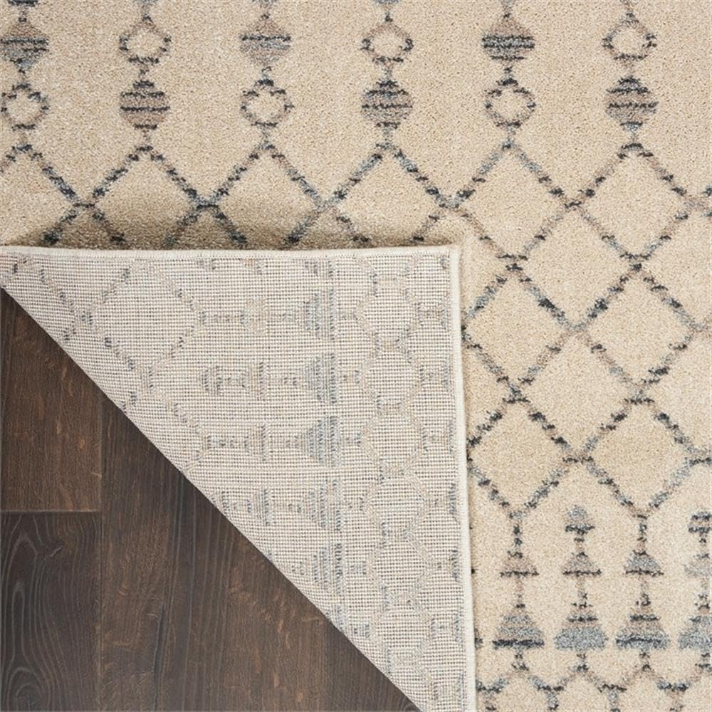 Nourison Royal Moroccan Farmhouse Beige/Grey 2'3