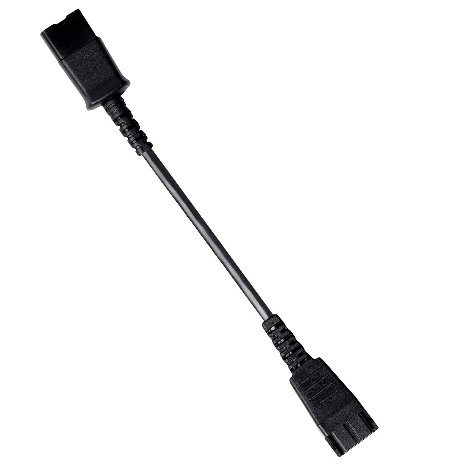 Plantronics to GN Quick Disconnect Jumper Cable - VoiceJoy Headset Adapter for Office Phones & Call Centers - Convert Headsets for Professional Use in Business Communications