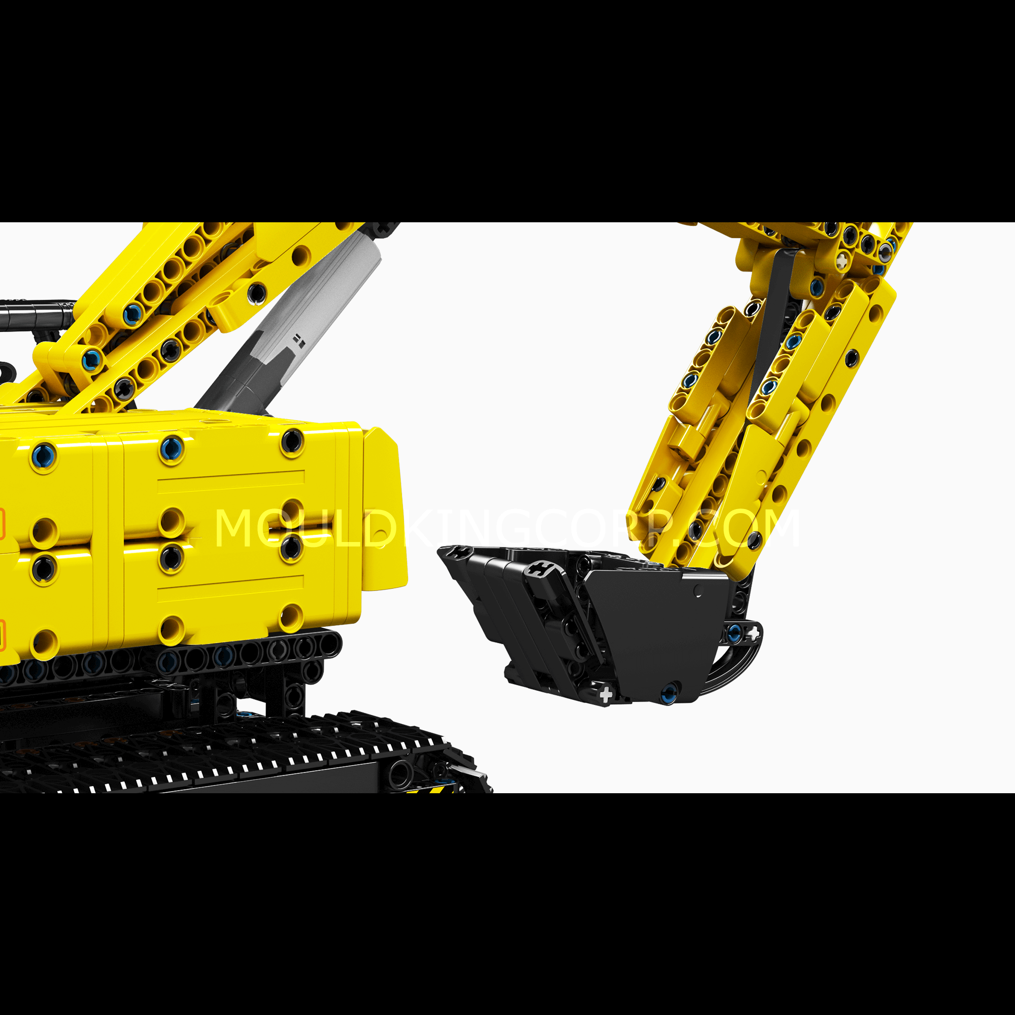 Mould King 15061/15062 Remote Control Excavator Building Blocks Set - STEM Educational Toy for Kids & Adults, Construction Engineering Model Kit for Indoor & Outdoor Play