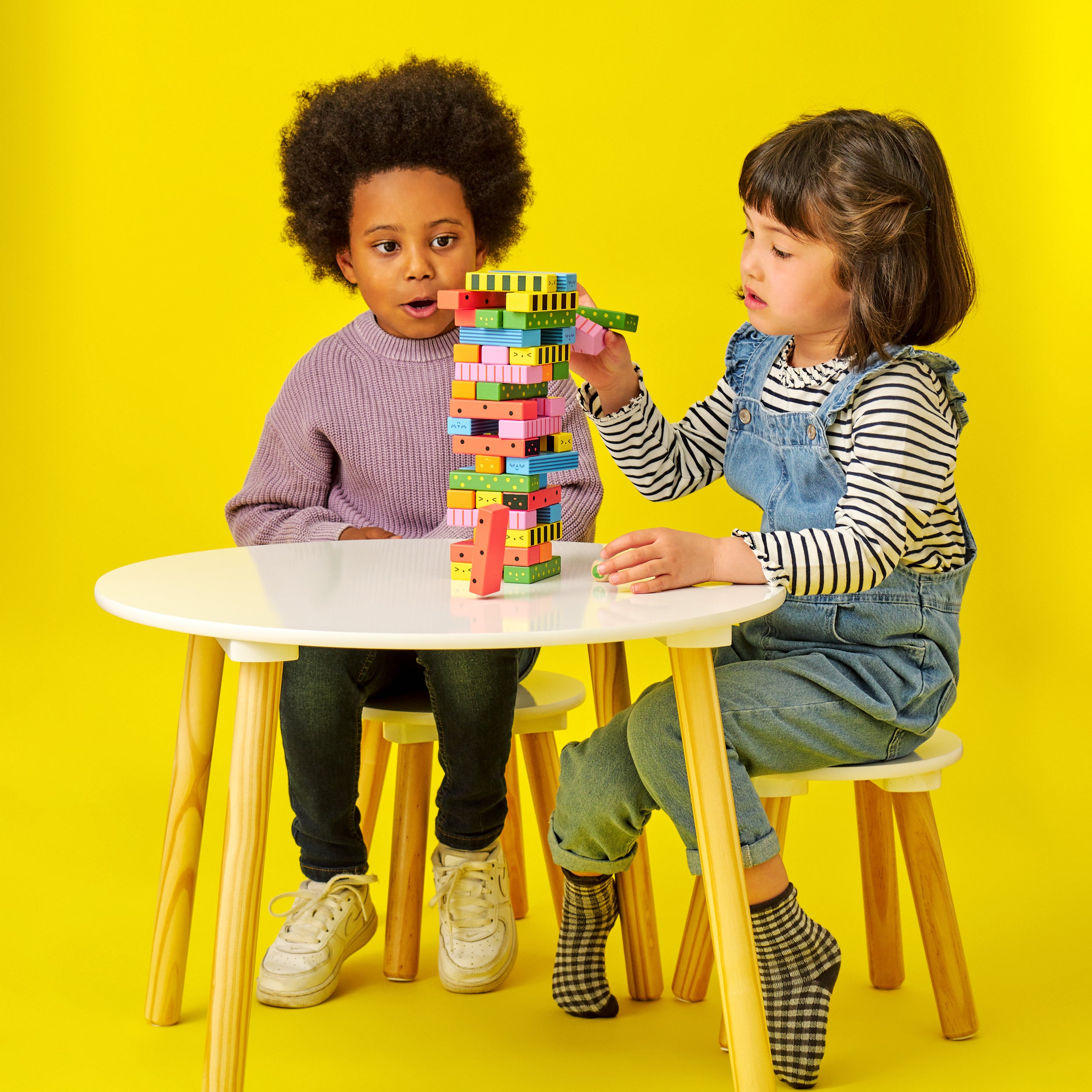 Kidoki Stack A Bug Wooden Game - Fun & Educational Stacking Toy for Kids - Perfect for Family Game Night & Preschool Learning Activities