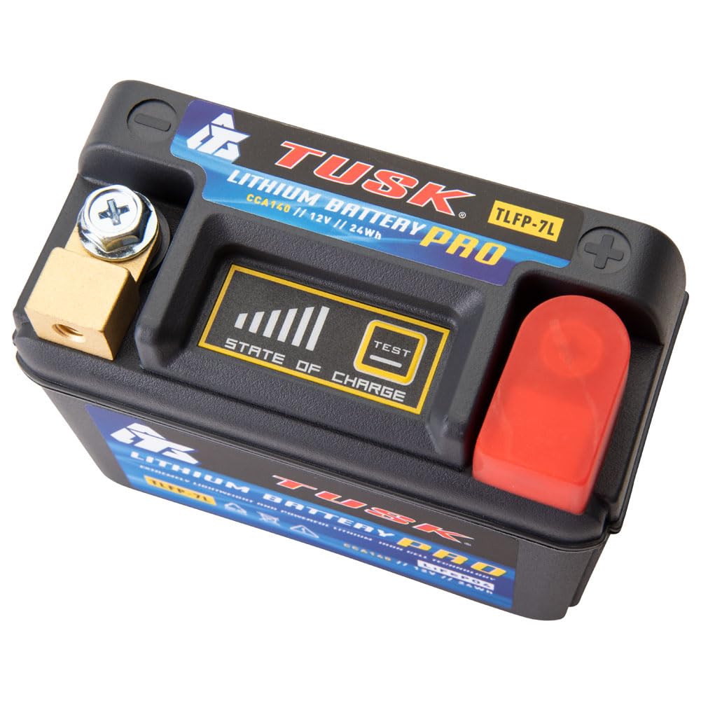 Tusk Lithium Pro Battery TLFP-7L for KTM 350 XC-F (2011-2025) - Lightweight High-Performance Powersports Battery for Off-Road Motorcycles & Dirt Bikes