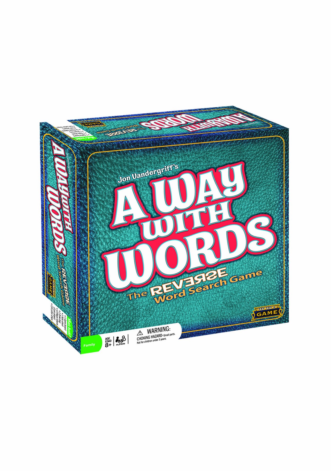 Reverse Word Search Game - Fun & Challenging Word Puzzle for Family Game Night | Brain Teaser for Adults & Kids
