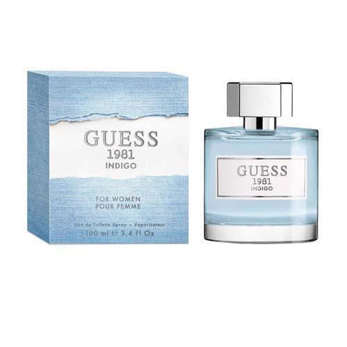 Guess Indigo Eau de Toilette for Women - 100ml Floral Fruity Fragrance | Perfect for Date Nights, Parties & Everyday Wear