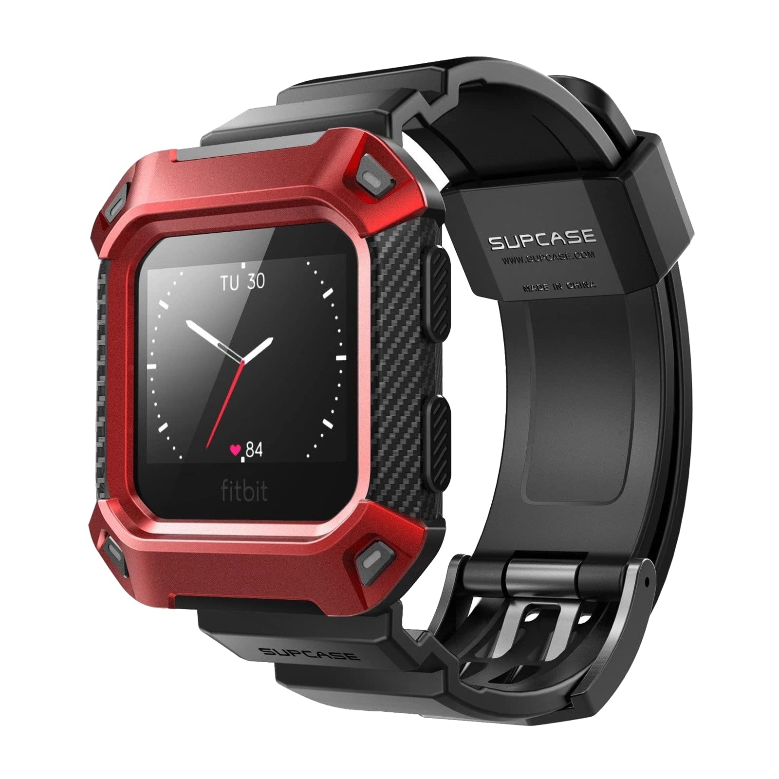 SUPCASE Unicorn Beetle Pro Rugged Case with Strap Bands for Fitbit Blaze - Shockproof Protective Cover & Replacement Bands for Fitness & Smart Watch - Perfect for Running, Gym Workouts & Outdoor Activities