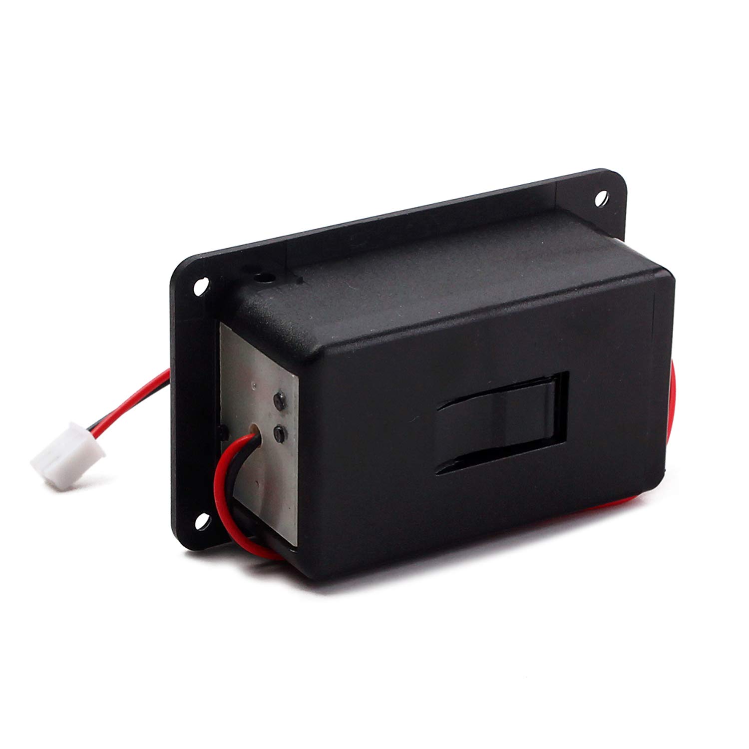 9V Guitar Pickup Battery Box - Black Case Cover Holder for Guitar & Bass Pickups - Perfect for Live Performances & Studio Recording