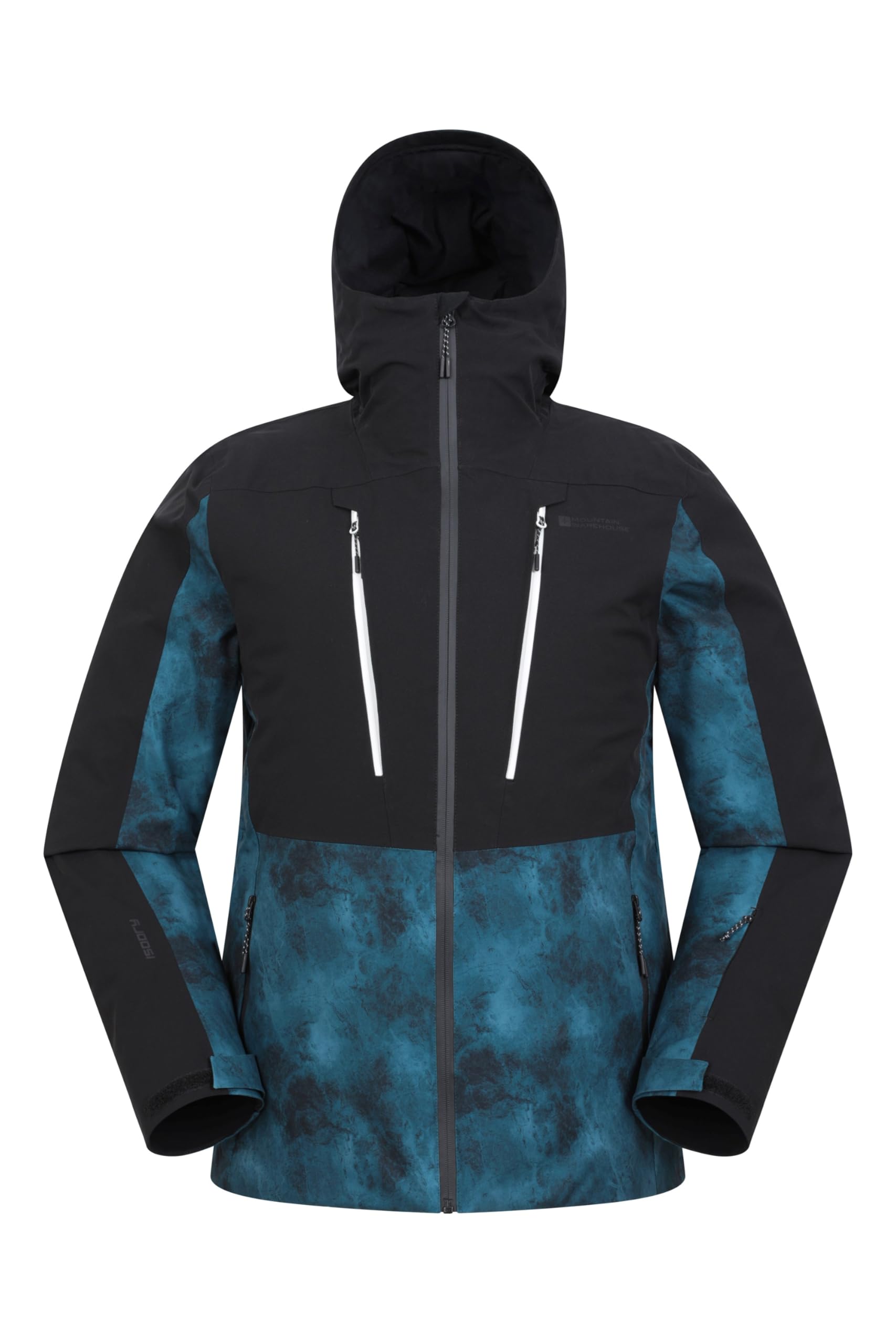Mountain Warehouse Men's Waterproof Ski Jacket - Extreme Padded Insulation, Breathable Fabric, Taped Seams for Ultimate Protection | Perfect for Skiing, Snowboarding & Winter Outdoor Activities