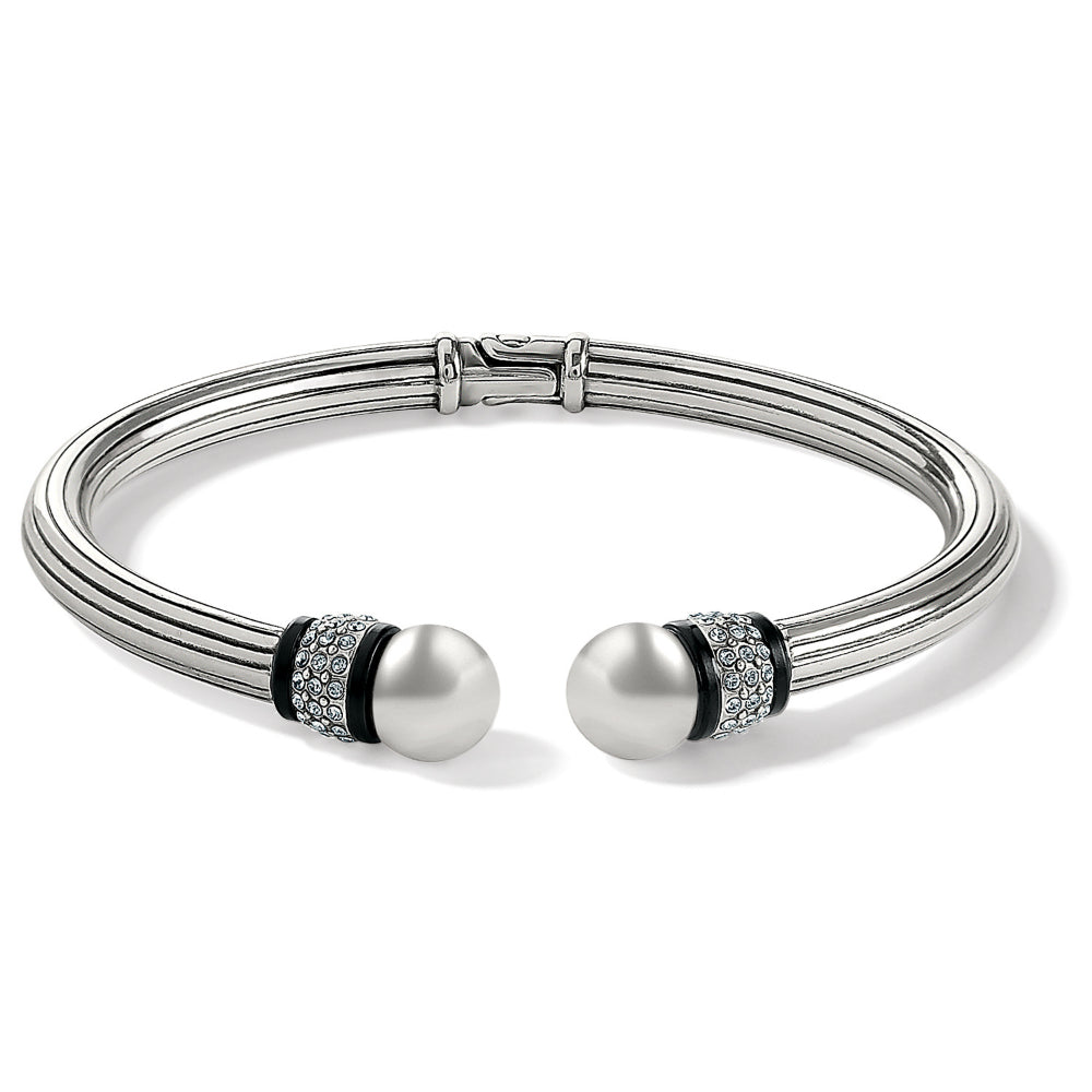 Brighton Meridian Open Hinged Bangle - Elegant Adjustable Bracelet for Women | Perfect for Parties, Weddings & Everyday Wear