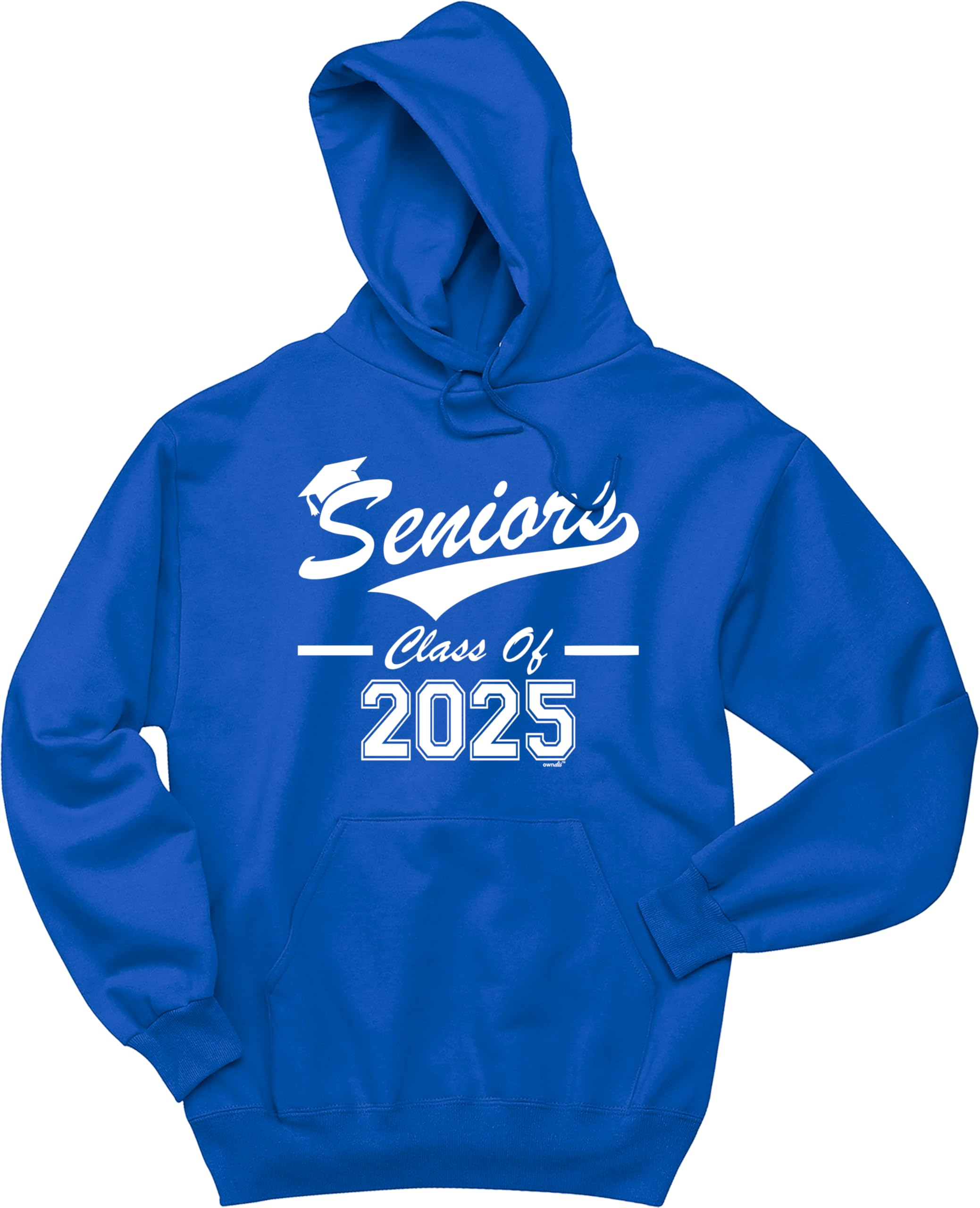 Class of 2025 Graduation Hoodie - Personalized Senior Gift with Custom Logo - Perfect for Graduation Ceremonies, School Events & Alumni Celebrations