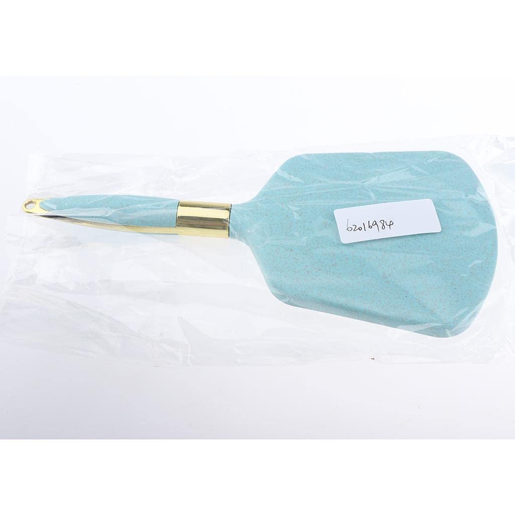 VMS INDIA PVC Handheld Makeup Mirror - Compact Travel Cosmetic Mirror for Home, Salon & On-the-Go (Blue) | Perfect for Vanity, Makeup Application & Travel Essentials