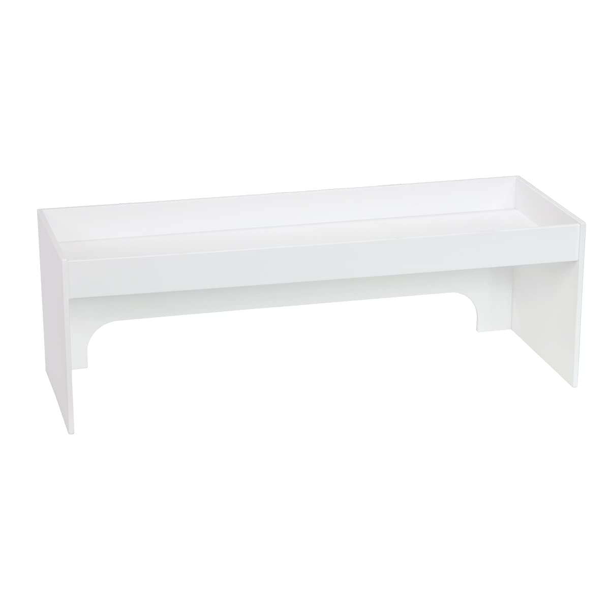 TrippNT 24-Inch Small Step Shelf - Sturdy Metal Utility Shelf for Garage, Kitchen, Bathroom Storage & Organization