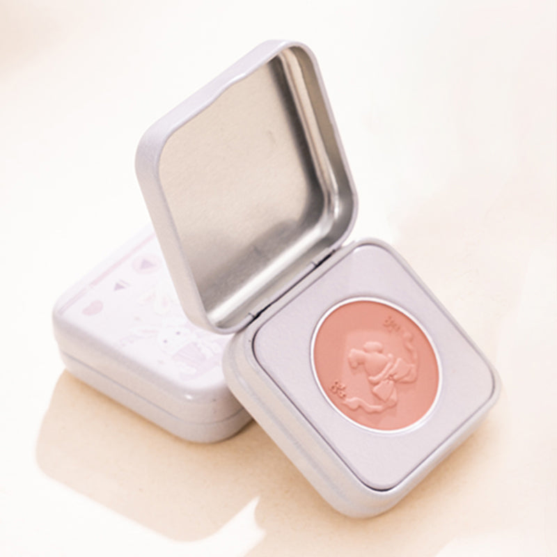 YIGUDIGU Symphony Orchestra Blush - Petite Iron Box Edition | Compact Travel-Friendly Makeup | Perfect for On-the-Go Touch Ups & Professional Makeup Kits