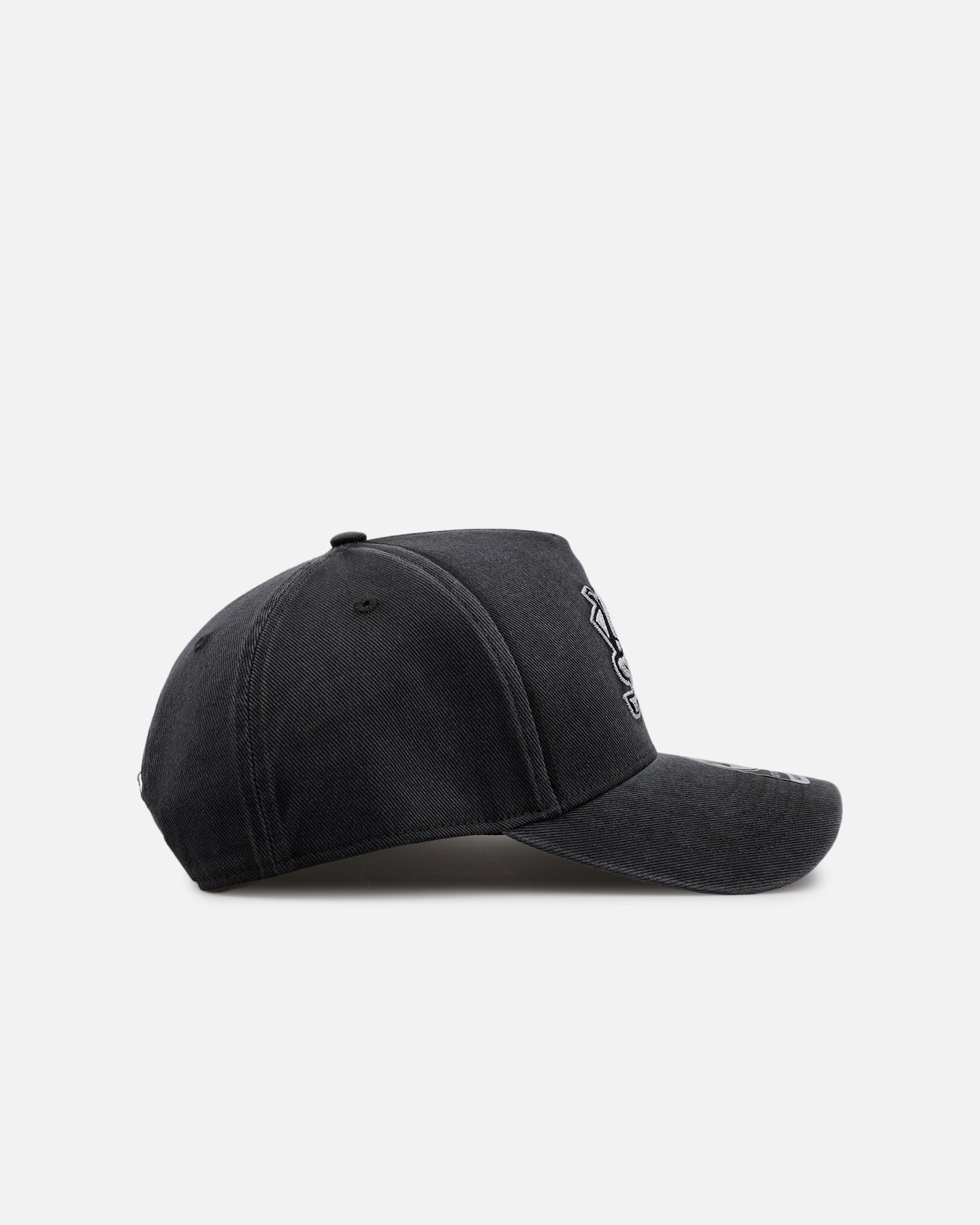 47 Brand Anaheim Ducks 'Washed Black' Snapback Hat - Official NHL Team Logo Adjustable Baseball Cap for Men & Women - Perfect for Game Day, Sports Events & Casual Wear