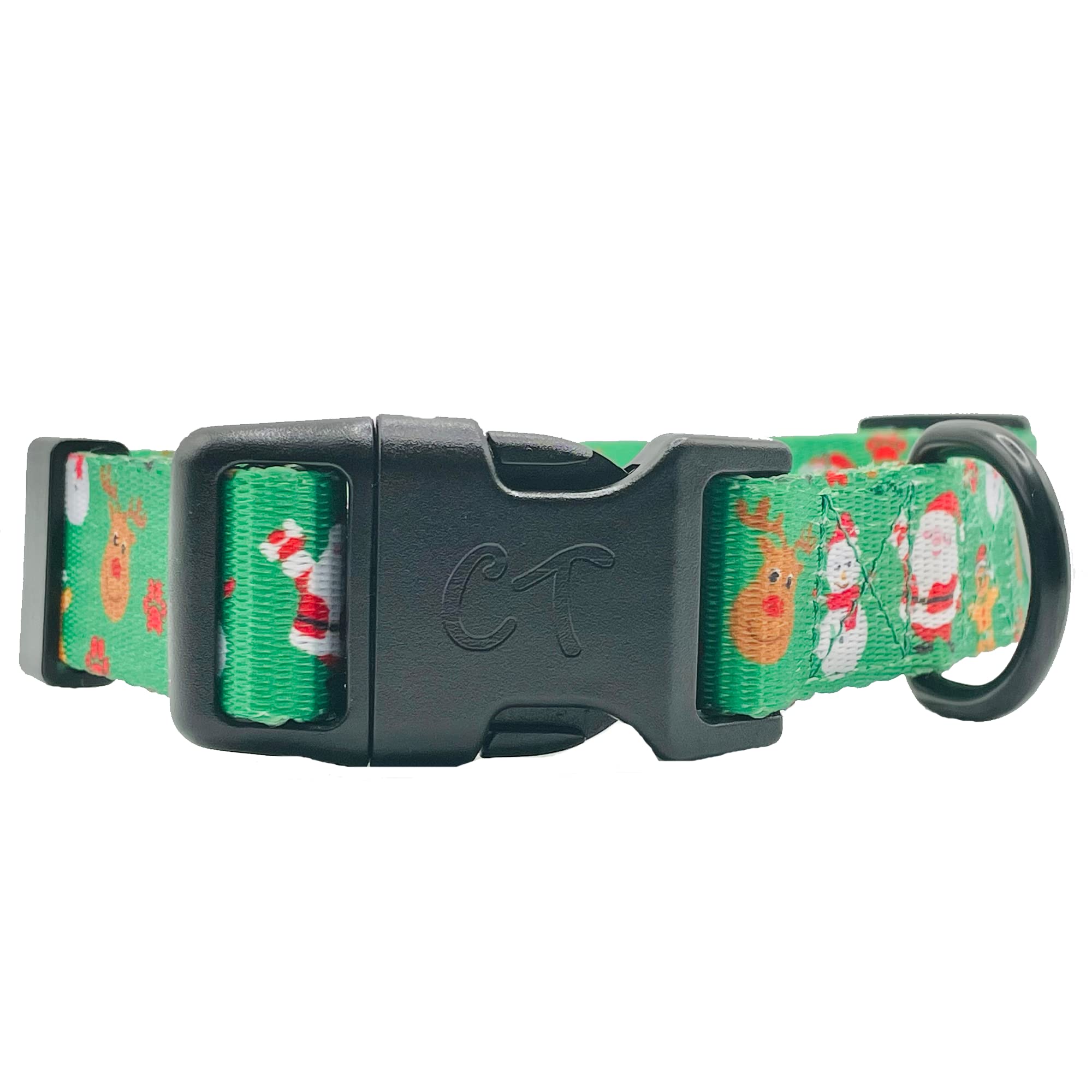 Christmas Dog Collar - Durable Nylon Dog Collar with Adjustable Buckle - Premium Pet Collars for Small Dogs (11